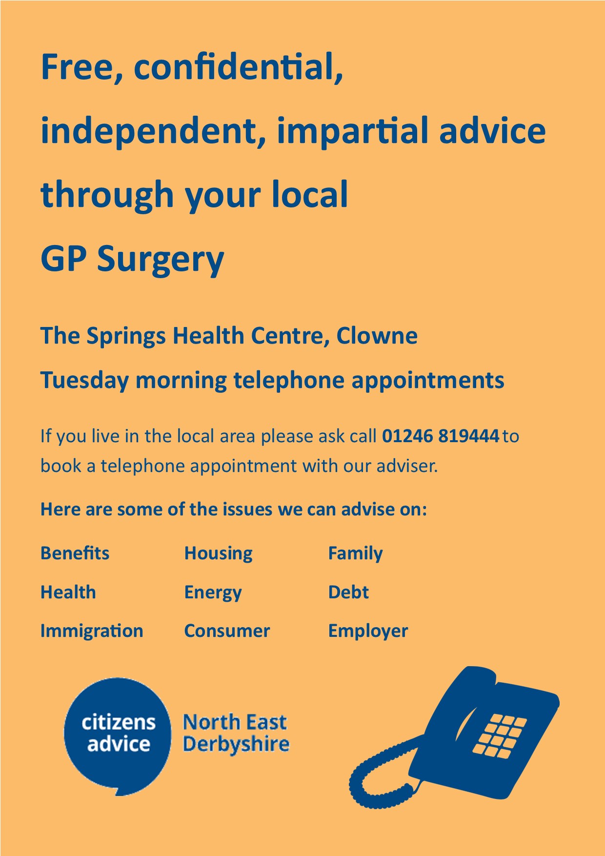 Citizens Advice Poster